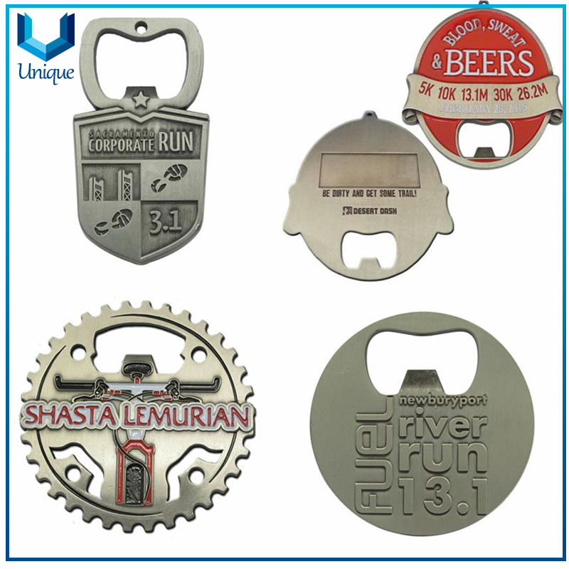 Customize 3D Military Police Bottle Opener, 3D Metal Police Badge Bottler Opener, Customize Fashion Metal Crafts Keychain Botter Opener