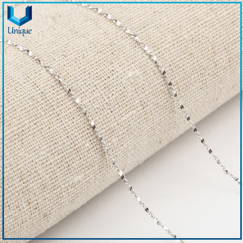 Italian 925 Sterling Silver Jewelry Necklace Chains, Silver Gold Plated Fashion 925 Silver Chains