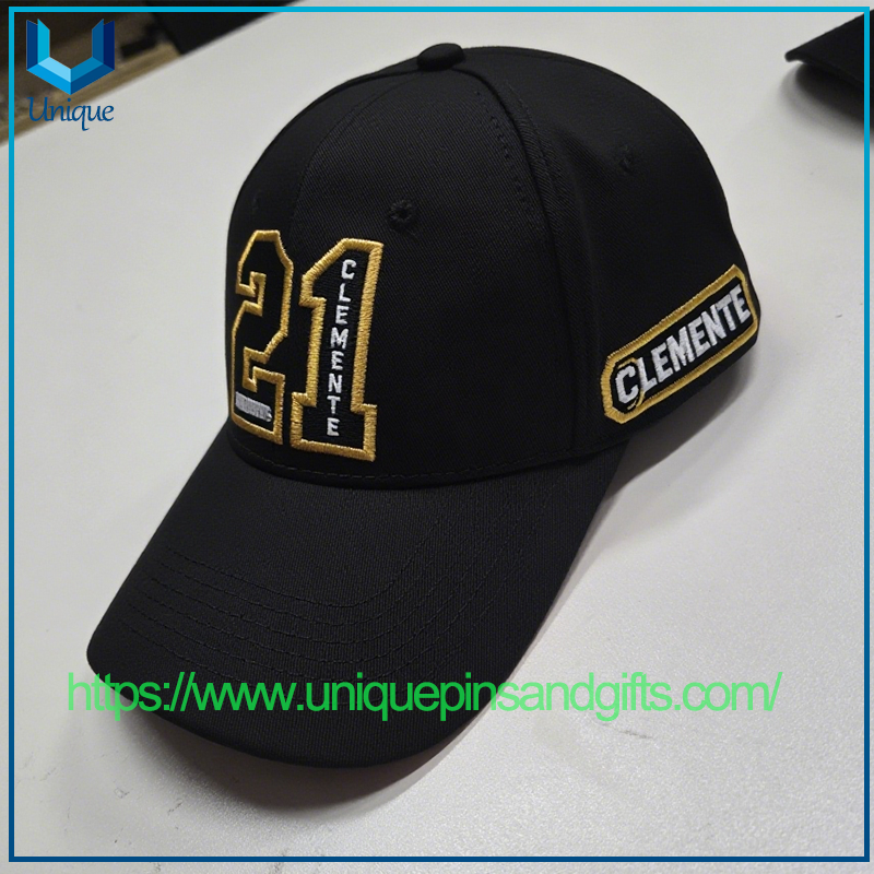 Factory Customized High Quality Baseball Caps Premium Puerto Rico Embroidery Logo Baseball Caps
