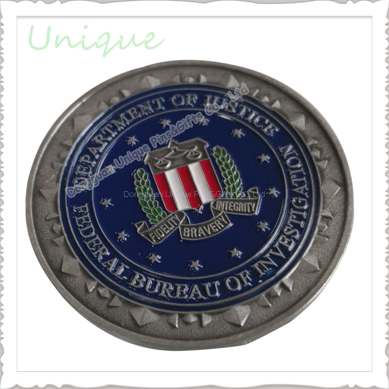 Customize Your Own Design 3D Challenge Coin for Military Police Army Souvenir