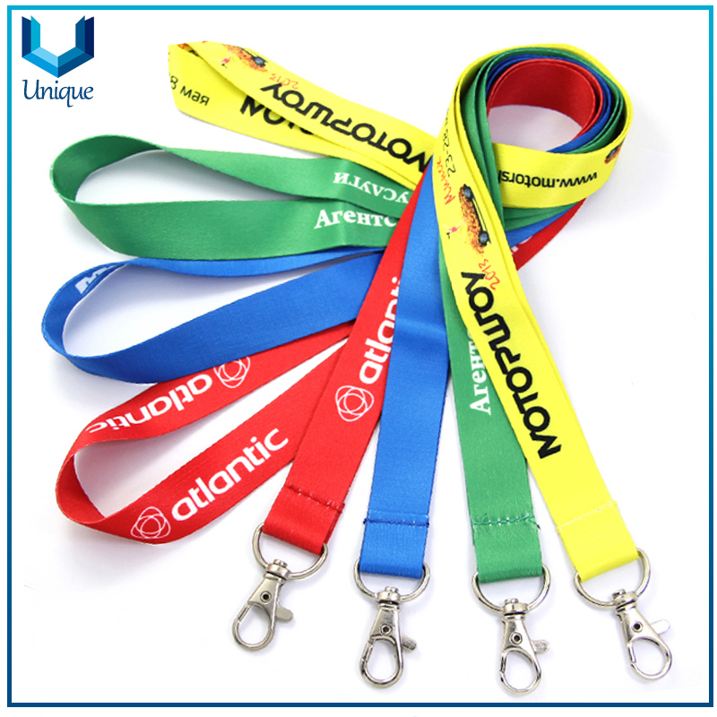 Custom Breakaway Sublimation Keychain Lanyards With Logo Custom Polyester Lanyard