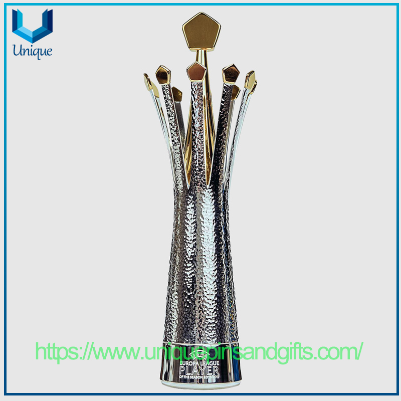 Free Design Customize New Mold Metal Trophy Creative Enterprise Honor Excellent Lettering Trophy (6)