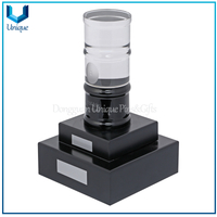 Newest Crystal Sky Scraper Award Trophy For Office Table Decoration,Oil barrel award holder