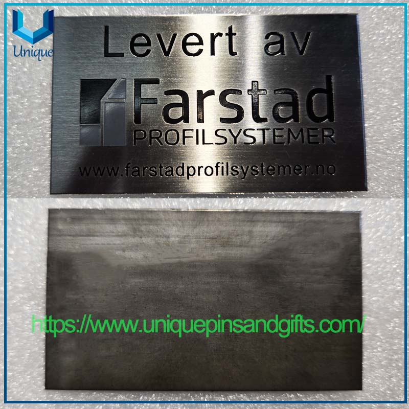 Customized Design Company Stainless Steel Metal Plaque