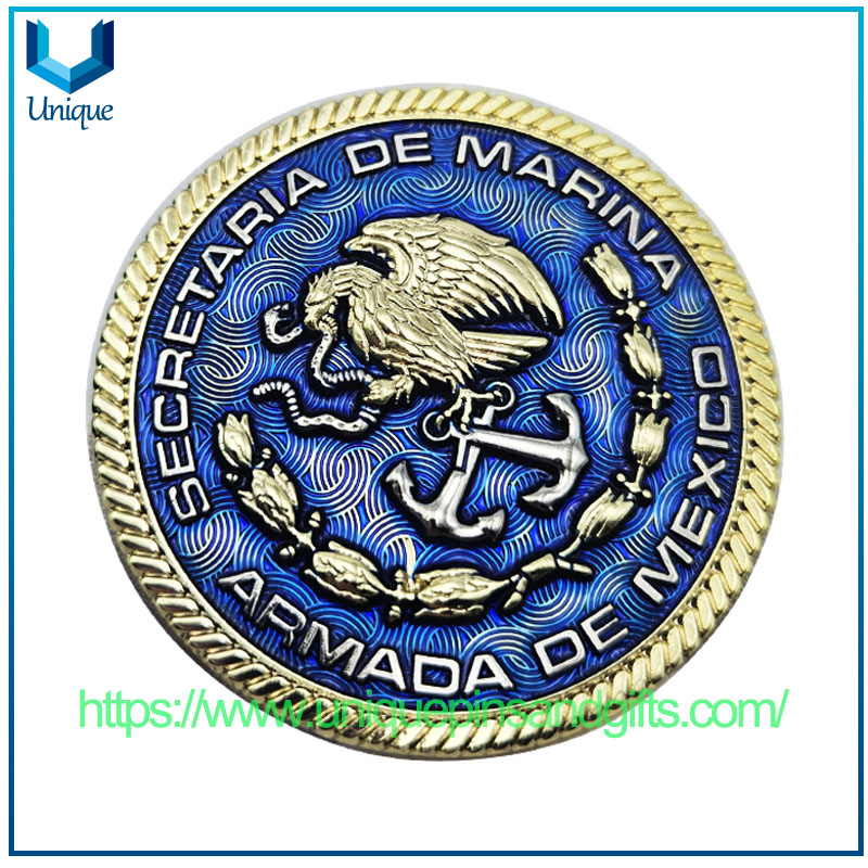 Custom Design ARMADA DE MEXICO Metal Commemorative Coin