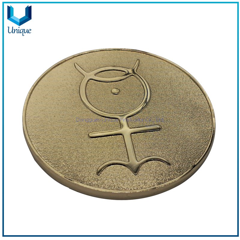 Customize Design, Gold Plated Souvenir Coin, UK Ancient Coin, Challenge Coin for Gifts