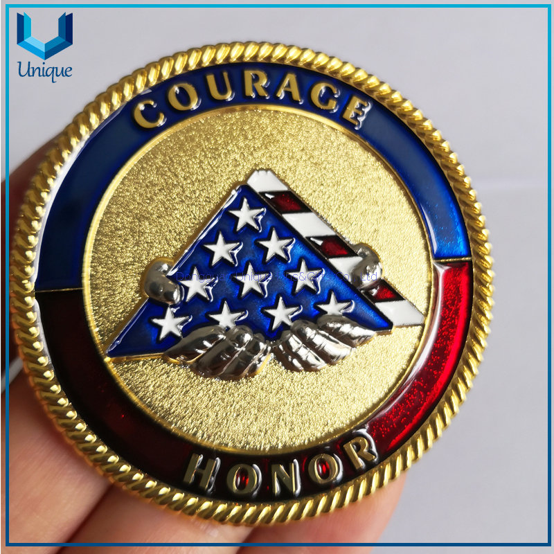 Customize Coin, Backstoppers Coin, 3D Two Tone EMS Coin, Police Coin, Firefighter Coin, Sounveir Medal Coin, Gold/ silver Plated Commemorative Coin