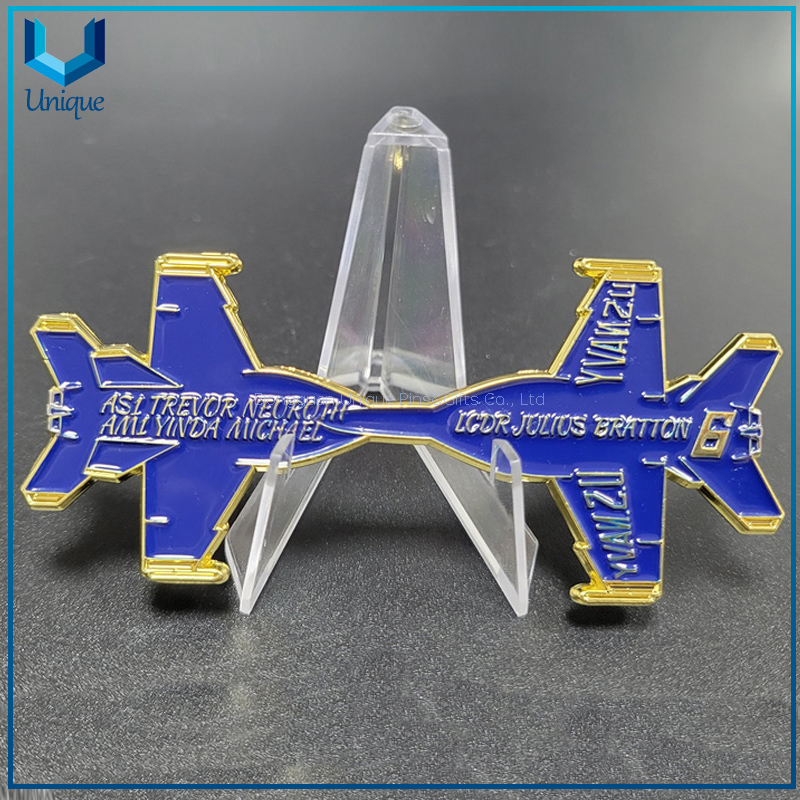 aeroplane commemorative coin，Metal commemorative coin