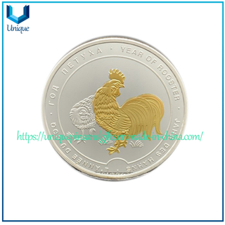 Factory Price Custom Football Metal Souvenir Challenge Coin，Holiday/Scenic Spot/Zodiac Commemorative Coin