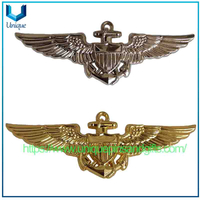 Custom Metal 3D American Airline Pilot's Chest Badge Emblem, Collection for Maritime Enthusiasts