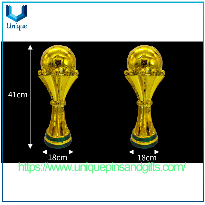Custom Design African Cup Football Trophy Model Trophy Crafts Creative Decoration Football Cup Trophy Model Fan Supplies