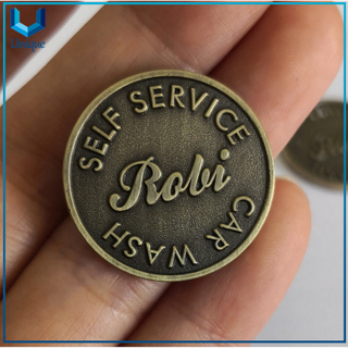 Die Cast Zinc Alloy,25mm Diameter Mini Coin,Antique Brass Sounenir Coin, Car Coin, 2D Mint Coin, Custom Coins And Medallions