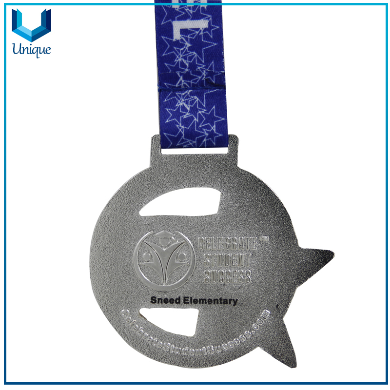 Science / Math Competition 3D Medal, Honor Award Medal, Science, Customize Design Metal Medal with Ribbon