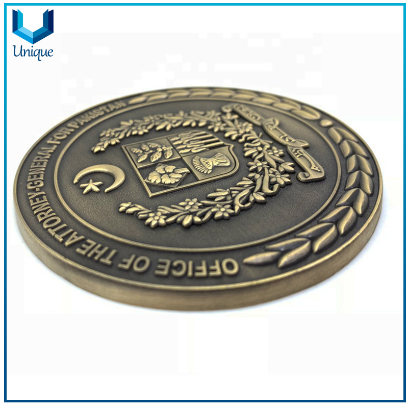 Customize Design Coin,Pakistan Antique Brass Coin,3D Military coin, Souvenir Coin, Commemorative Coin