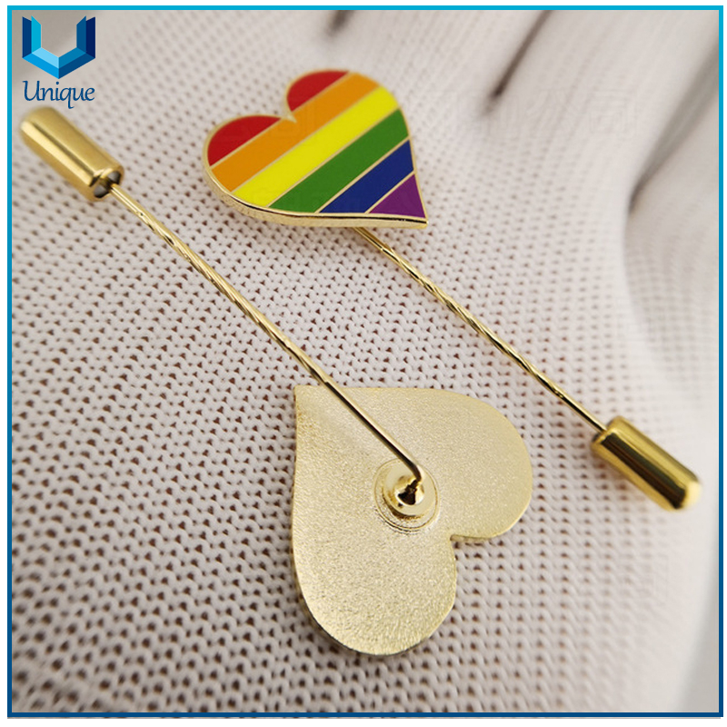 Customize Metal Gift Pin, Wedding Souvenir Pin, Party Emblem, Fashion Jewelry Garment Decoration, Uniform Brooch