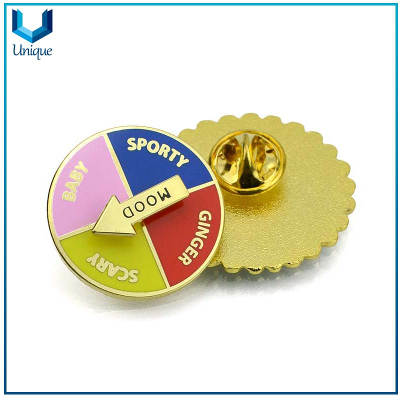 Gold Military Lapel Pin, School Metal Brooch, Customize Metal Emblem,Promotional Gift Pins, Customize Design Metal Crafts Factory