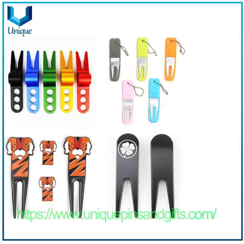 New in Stock Golf Course Turf Marker Bottle Opener Putting Green Fork Golf Course Grass Cutting Fork Divot Tool