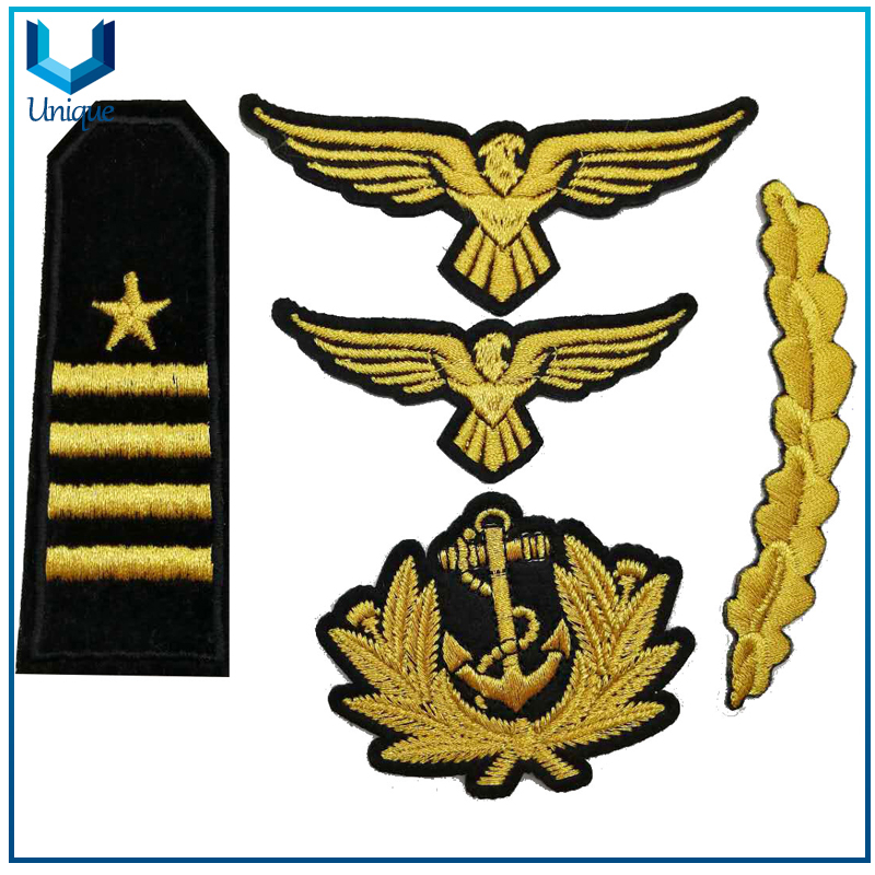 Embroidery Label for Luggage, Military Embrolidery Badge for Uniform, Iron on Embroidery patches for Garment Accessories