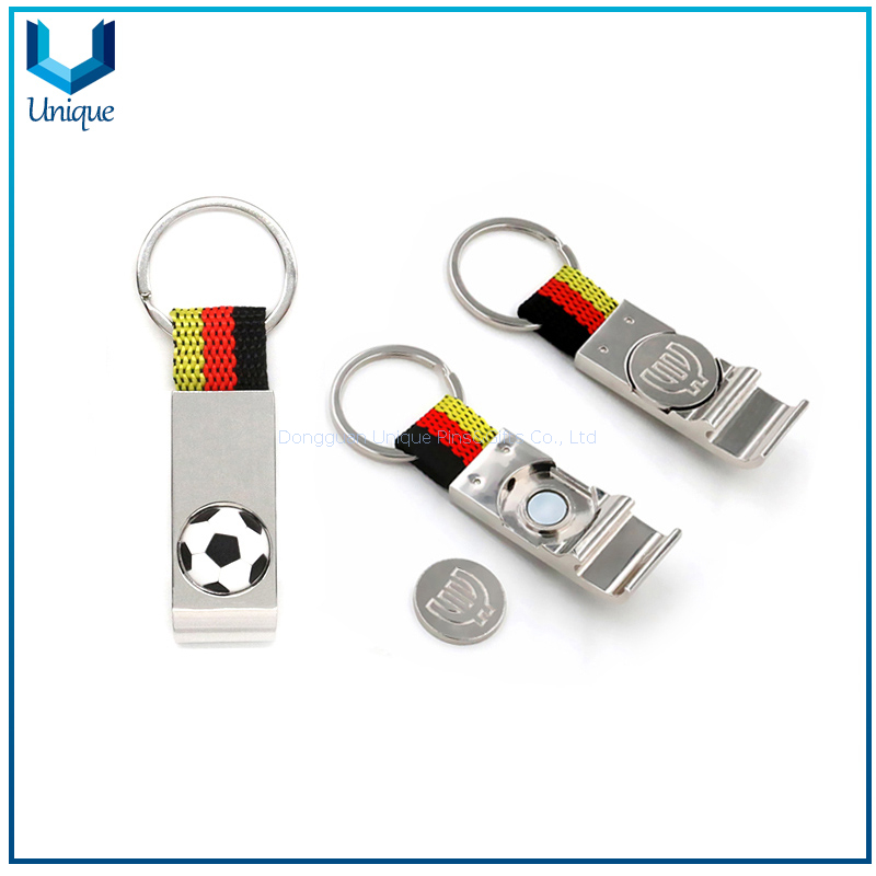 bottle openers keyring sublimation stainless steel football engraved custom metal aluminum beer bottle opener keychain-2 