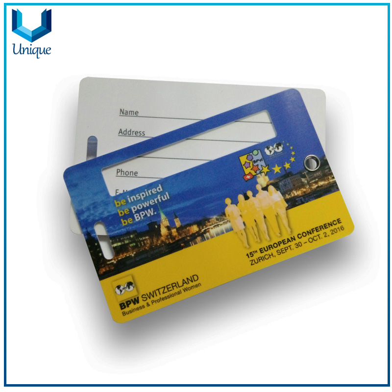 PVC plastic Luggage Tag-001-3