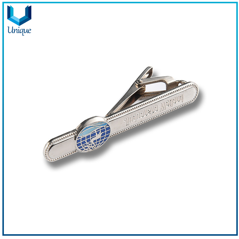 Customize Logo Tie Clip, Golf Fashion Tie Bar, Wholesale Manufacturer for Cufflink and Tie Pin for Gifts
