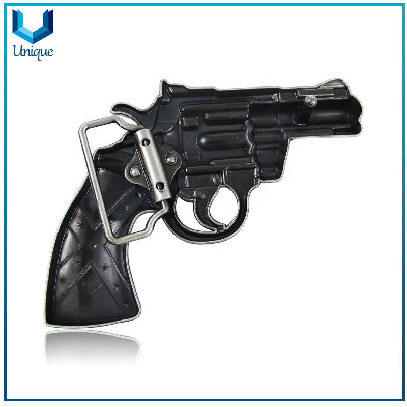 Customize 3D Gun Metal Buckle, Customize Zinc Alloy Enamel Belt Buckle, Fashion Running Race Honor Souvenir Gifts