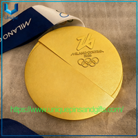 High Quality Custom 2026 Milano Cortina Track Field Sports Events Metal 3D Gold Silver Brass Medals, Custom Medal/ Medallion