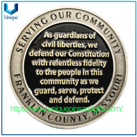 Custom Design Metal Coins Zinc Alloy Brass Gold Silver Souvenir Coins 2D 3D Stamping Dies Community Commemorative Coins