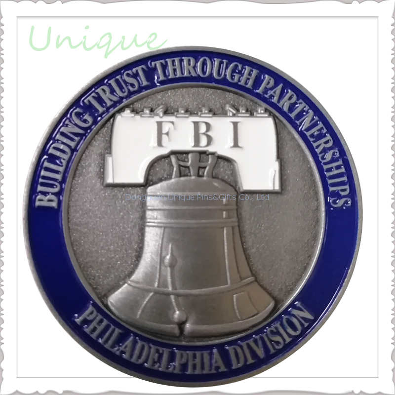 Customize Your Own Design 3D Challenge Coin for Military Police Army Souvenir