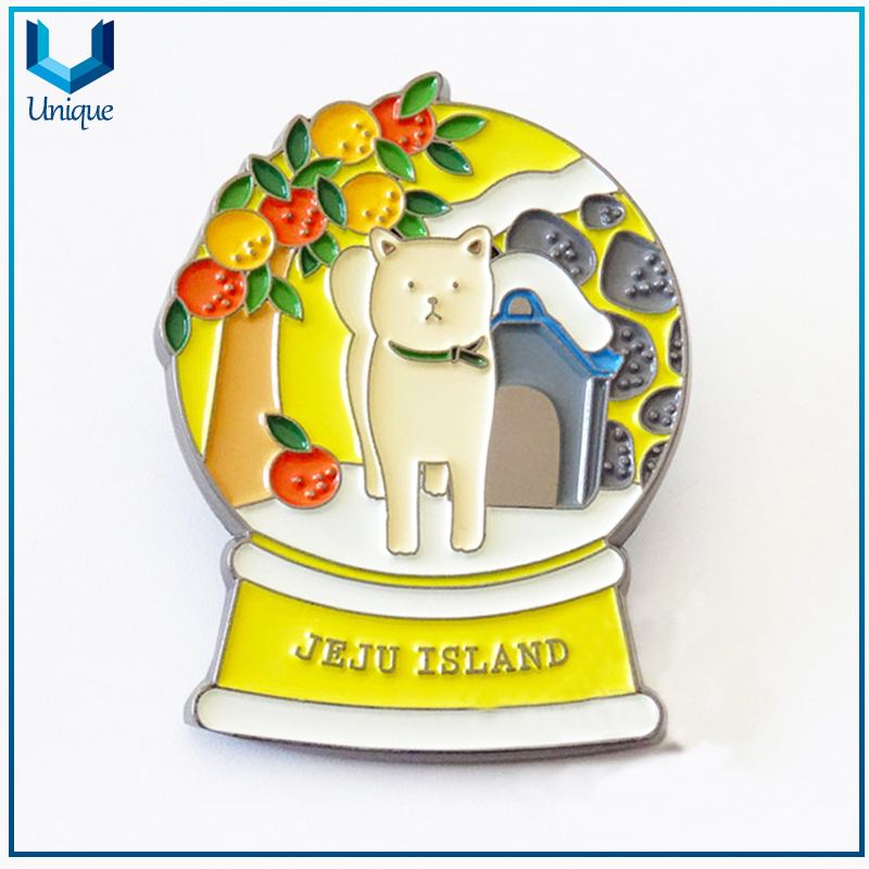 Custom cute 3d cartoon animal fridge magnets for tourism souvenirs