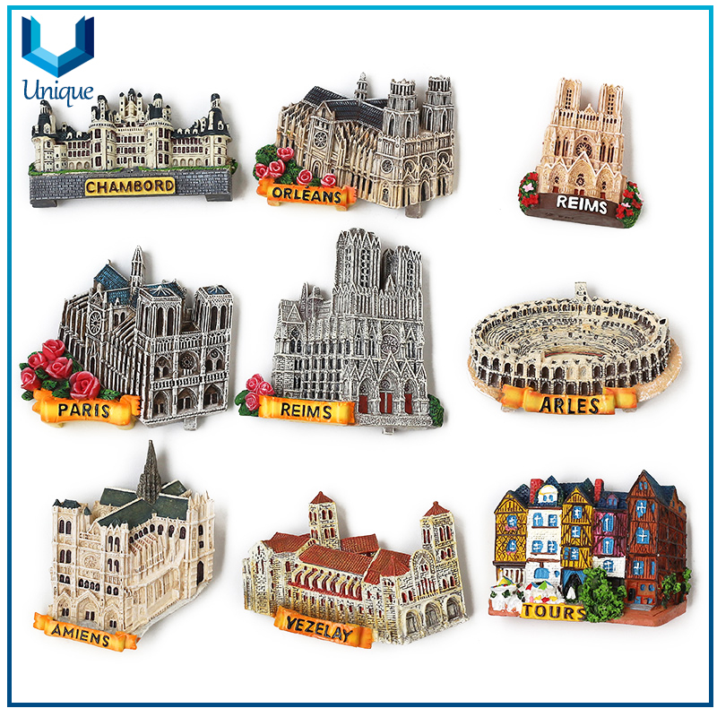 3D Custom Cities Souvenir Fridge Magnet for Different Countries Fridge Magnet