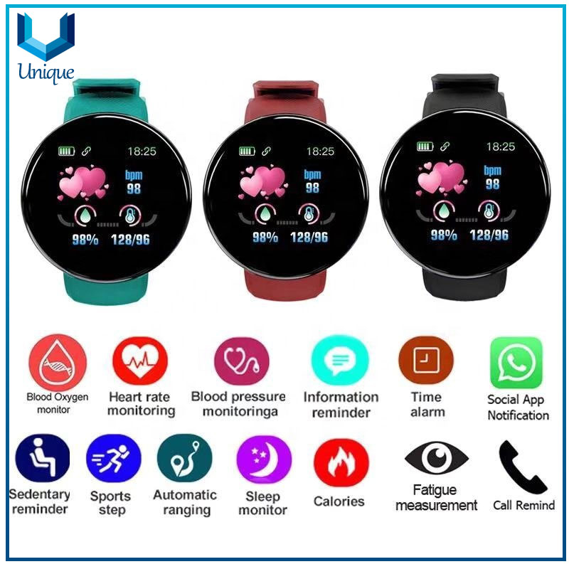 New Arrivals Blood Pressure Smartwatch Fitness Bracelet Mujer Reloj Inteligente Heart Rate Android Smart Watch