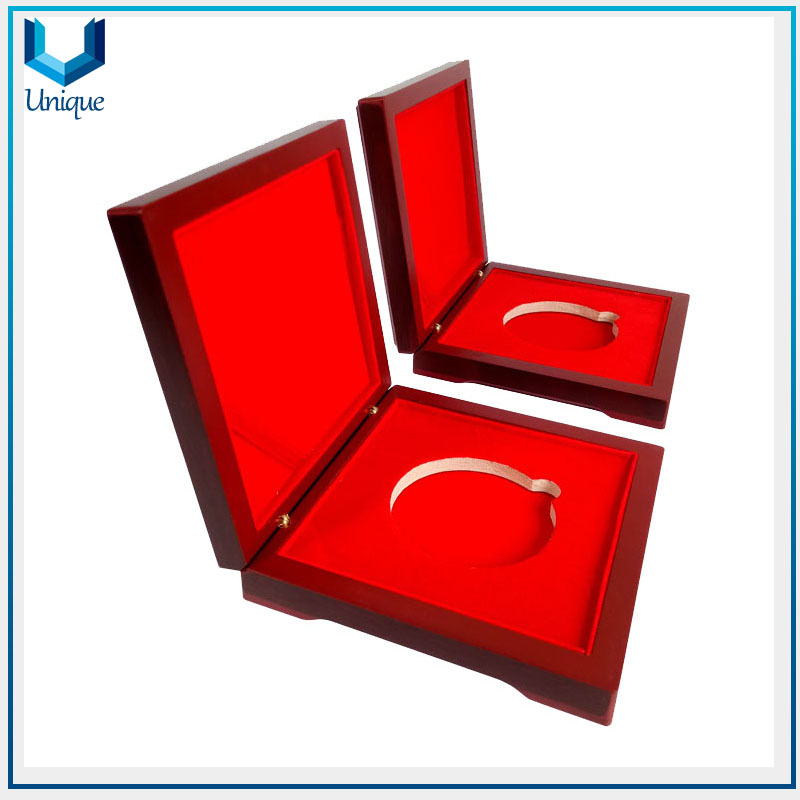 Cheap Available stock wooden box for Coin