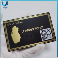 Cutsom Metal card with QR code printing