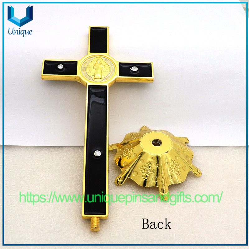 Wholesale Office Home Desk Metal Handicraft Ornaments, Jesus Cross Ornaments, Car Ornaments Hanging Decorations