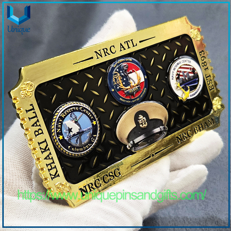 Customized Design Metal Commemorative Coin USN NAVY CHIEF Navy Pride American Maritime Commemorative Coin