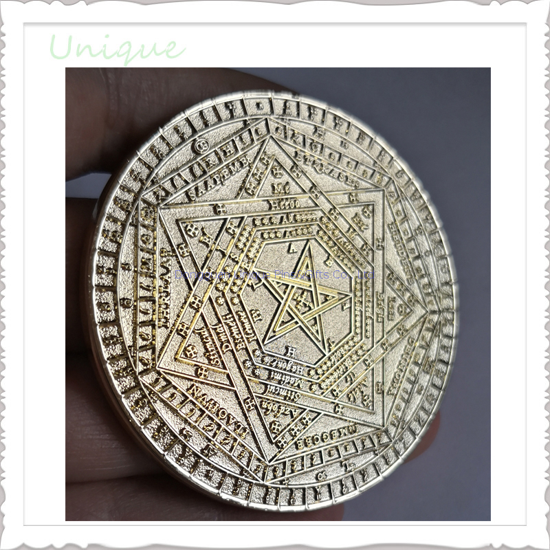 Customize Design, Gold Plated Souvenir Coin, UK Ancient Coin, Challenge Coin for Gifts