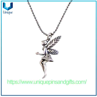 Custom Flower Fairy Titanium Steel Necklace Collar Chain Korean-style Fashion Sweater Chain Versatile Unique Girl's Ins Necklace