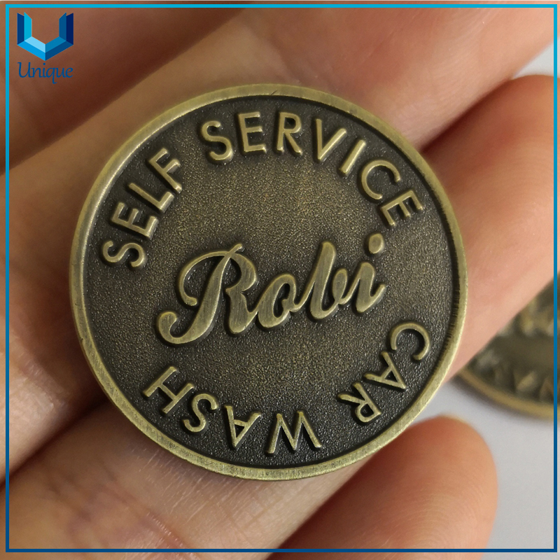 Die Cast Zinc Alloy,25mm Diameter Mini Coin,Antique Brass Sounenir Coin, Car Coin, 2D Mint Coin, Custom Coins And Medallions