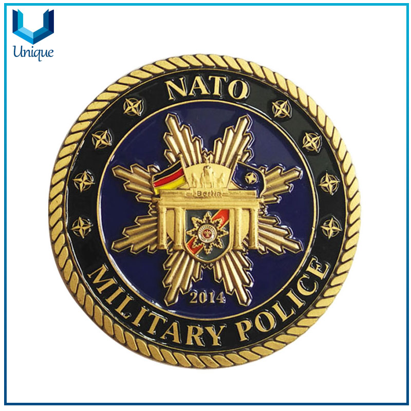 Customize Creative Coin Factory, USN Leadership Coin, 3D Coin in Antique Silver Plating-4