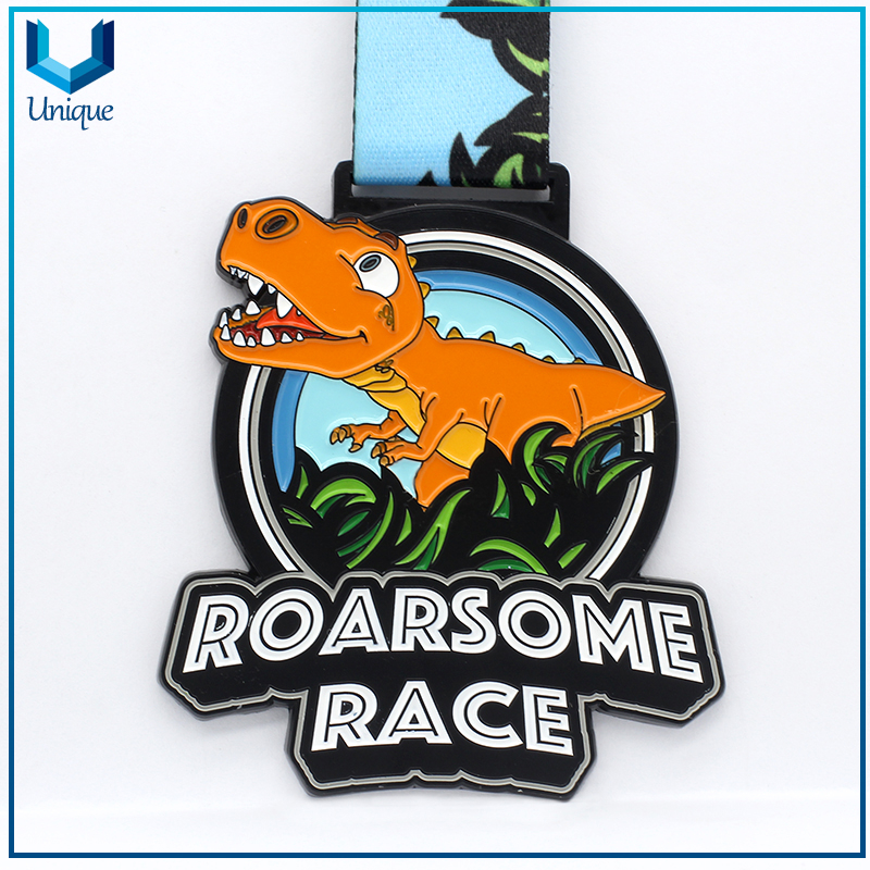 Metal Crafts Customize, Antique Brass Plating 3D 10K Marathon Running Race Sports Medal,Veteran Memorial Running Medal