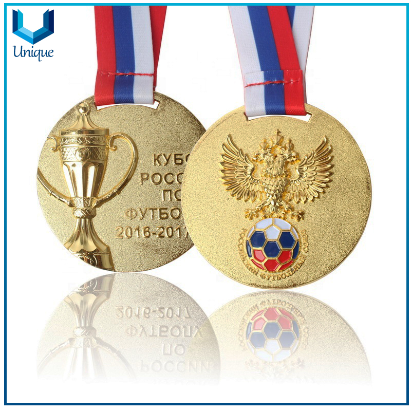 China Wholesale Metal Crafts, Customize Military Medal Factory, 3D Soft Enamel Souvenir Honor Medal for Sports Events