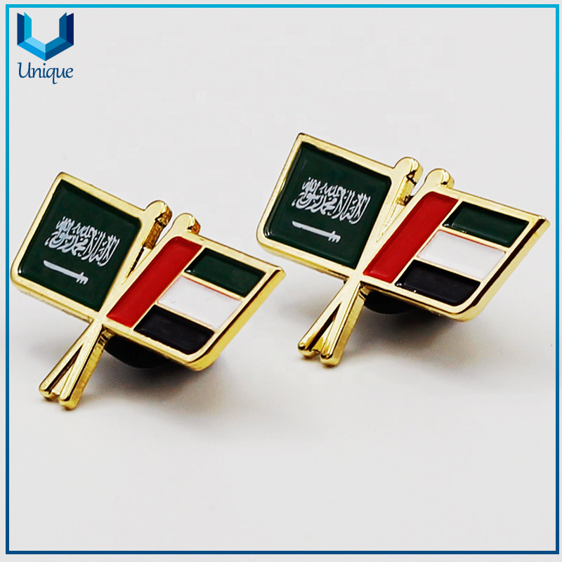 Customize 3D Insignia Pin Badge, Police Badge, Gold, Silver Navy Brooches,sublimation Metal Badge for Personalized Gift