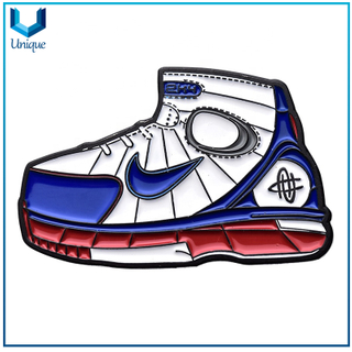 Customize Fashion Shoe Pin, NFC Sneakers Lapel Pin, Enamel Metal Emblem for Promotional Gift