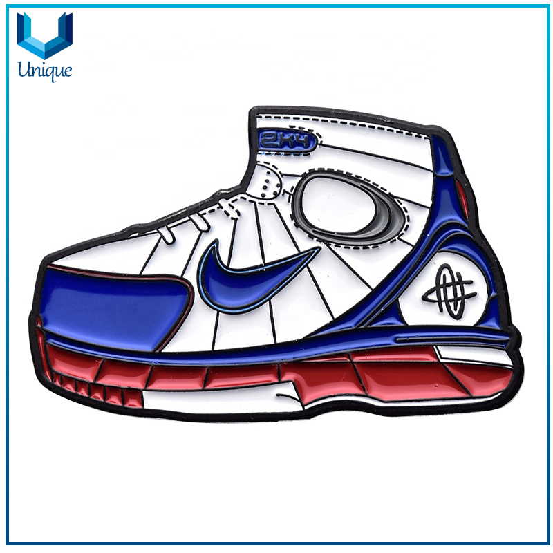 Customize Fashion Shoe Pin, NFC Sneakers Lapel Pin, Enamel Metal Emblem for Promotional Gift