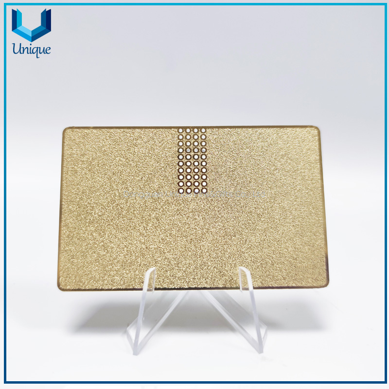 Cutsom Metal card with QR code printing，Custom design card