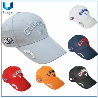 Custom Logo Structured Long Bill Brim Golf Baseball Cap Snapacks, Embroidery Golf Hat Fashion Sport Baseball Cap