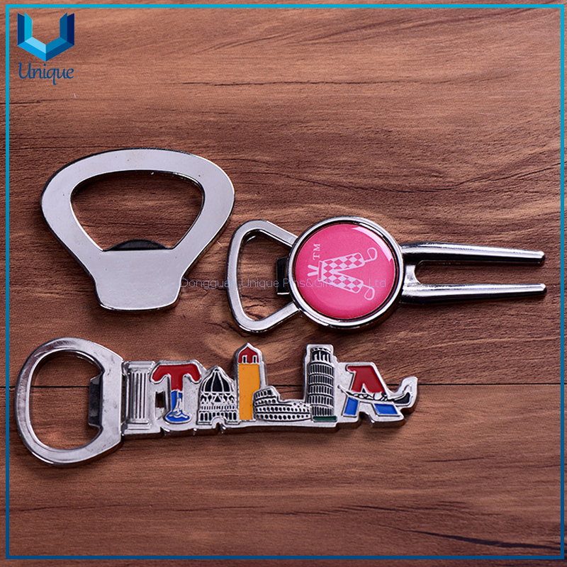Fashion Golf Divot Tool Bottle Opener, Customize Ballmarker Logo Divot Tool with Bottler Opener Function for Golf Accessories Promotional Gifts