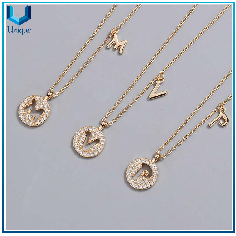 Custom made charms， Factory Wholesale Engraving letters Name Plate pendants charm jewelry silver 925 Round Coin pendant