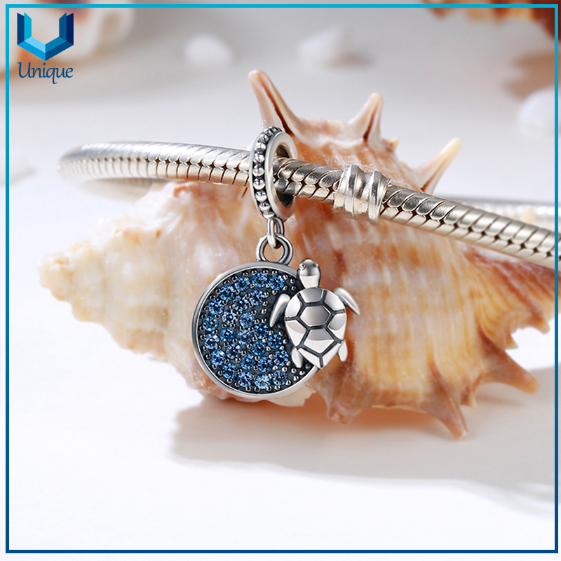 Custom 925 Siliver Manufacture for Fashion Jewelry Zodiac Necklace Pendant w/ Crystal Decoration, Custom Women Necklace 925 Sterling Silver Pendant for Women Decoration